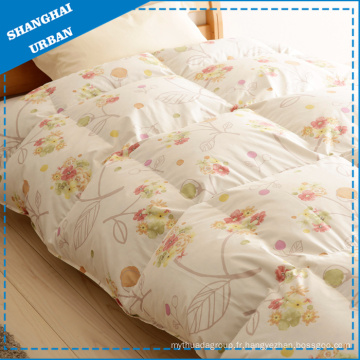 Literie 100% coton Duvet d&#39;oie et couette en plumes